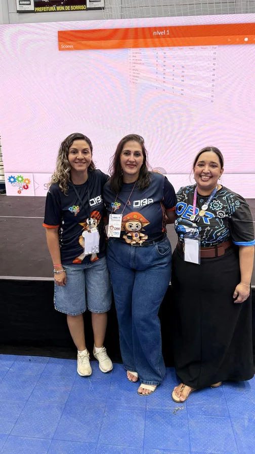 Ana na Olimpíada Brasileira de Robótica