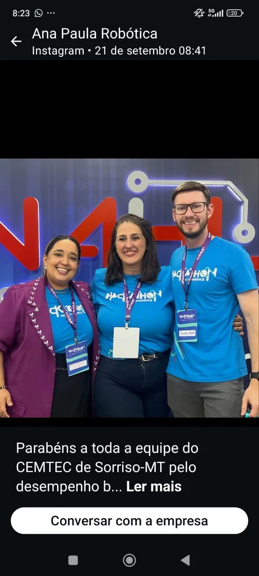 Equipe FiveWise no hackathon