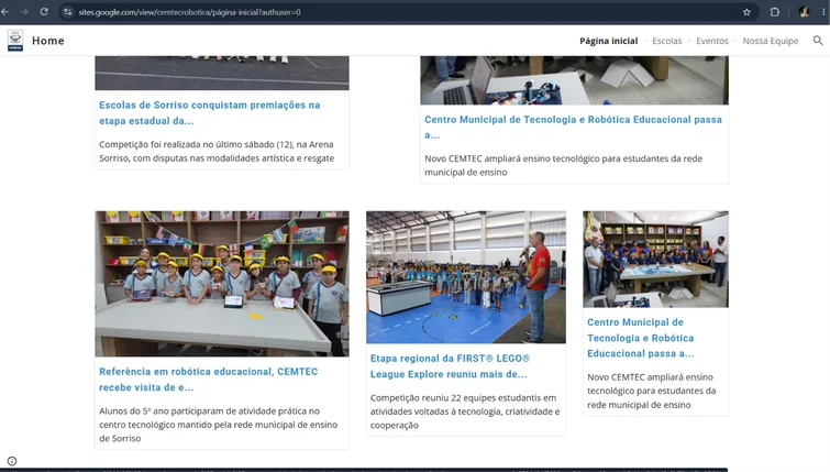 Site institucional